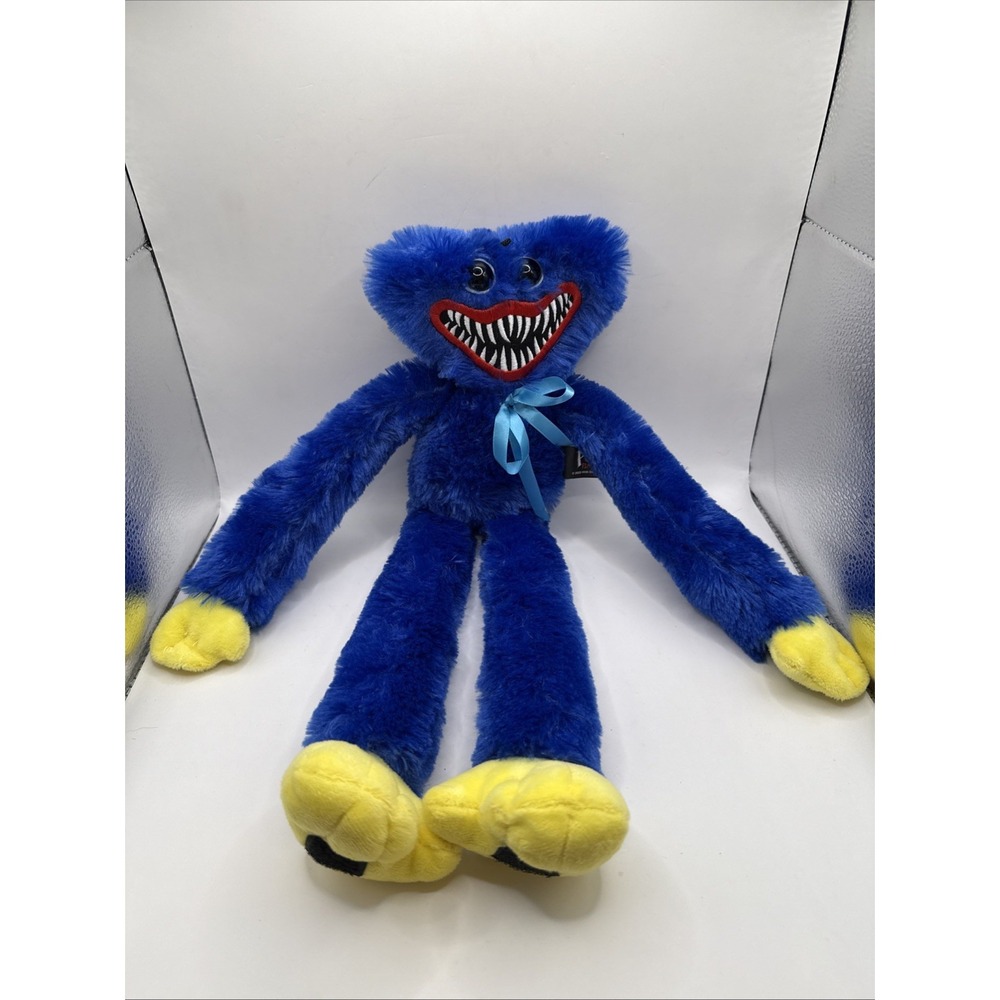 Poppy Playtime 2025 Blue Huggy Wuggy Monster Plush 19" Mob Entertainment